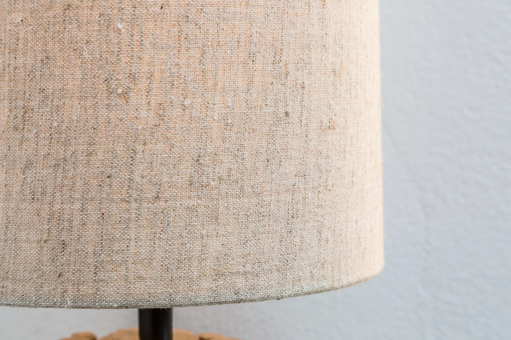 Driftwood Wall Lamp 50 cm with Linen Shade – Euphoria II - Image 3